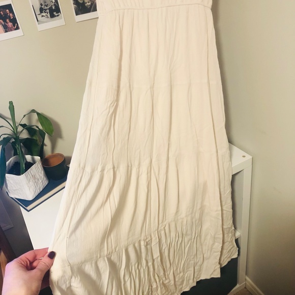 'Hope' Cream Maxi Dress - Picture 5 of 7